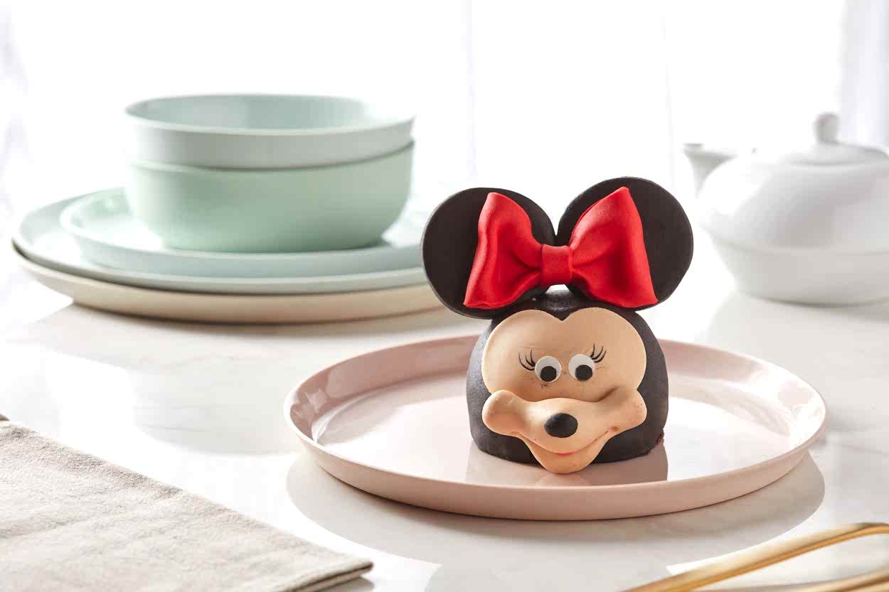 Minnie Mouse Tek Kişilik Pasta