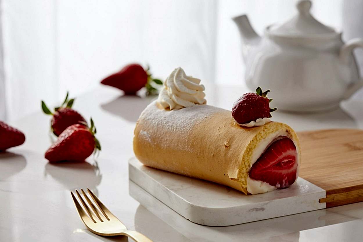 Çilekli Rulo