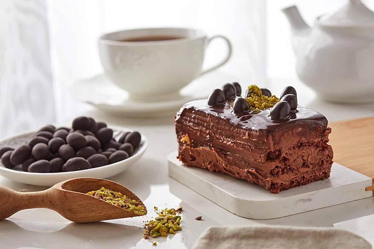 Çikolata Fıstık Dilim