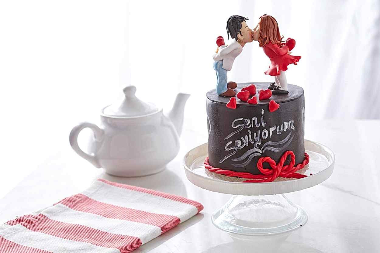 ''SENİ SEVİYORUM'' Pasta