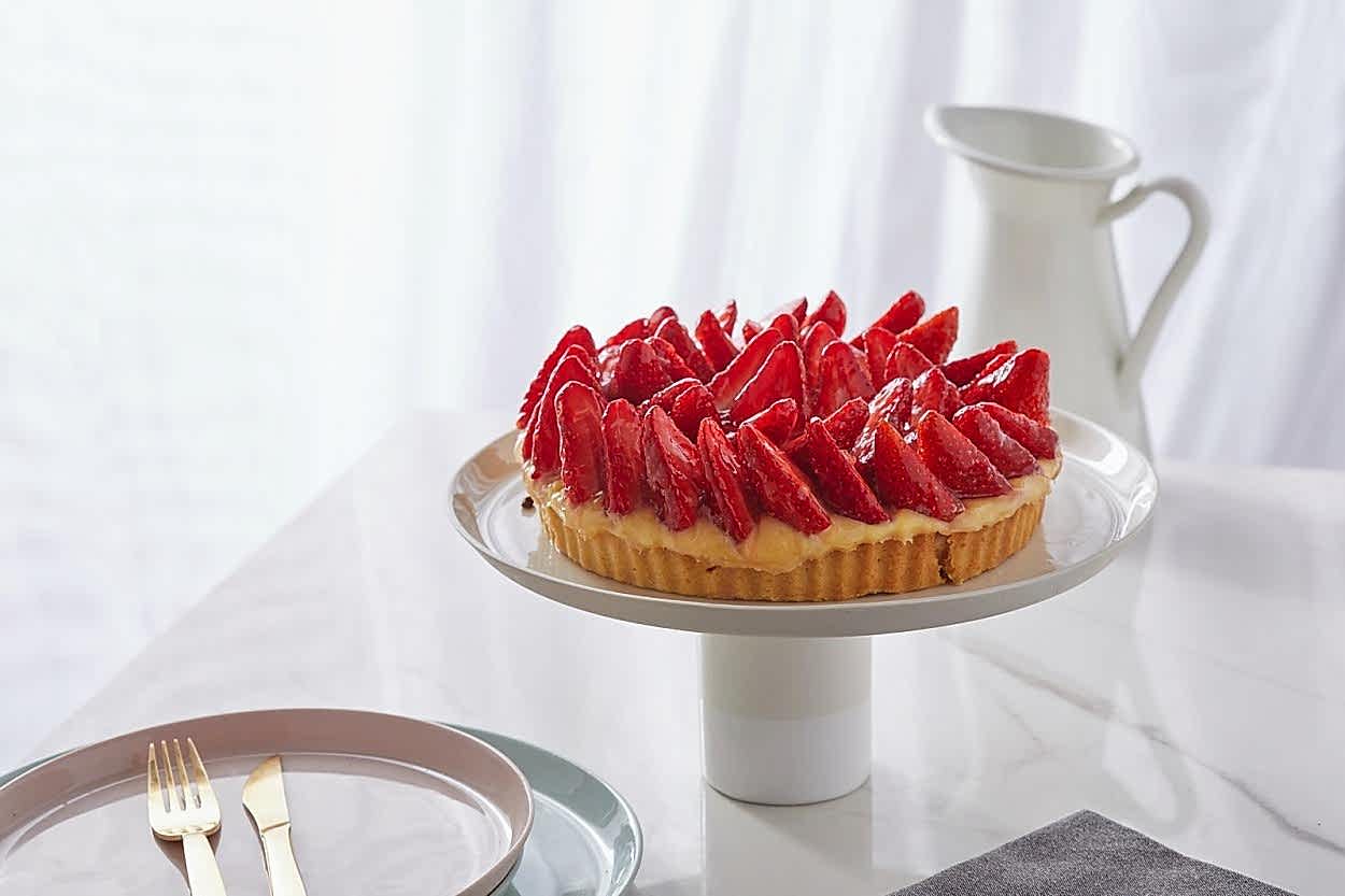 Çilekli Tart
